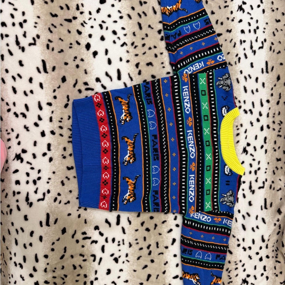 Kenzo Kids Colorful Knit Sweater